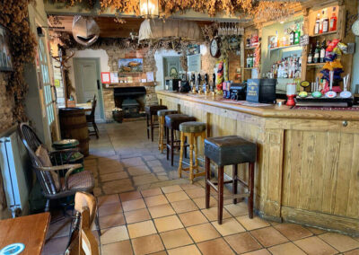 A nice rustic countryside bar.